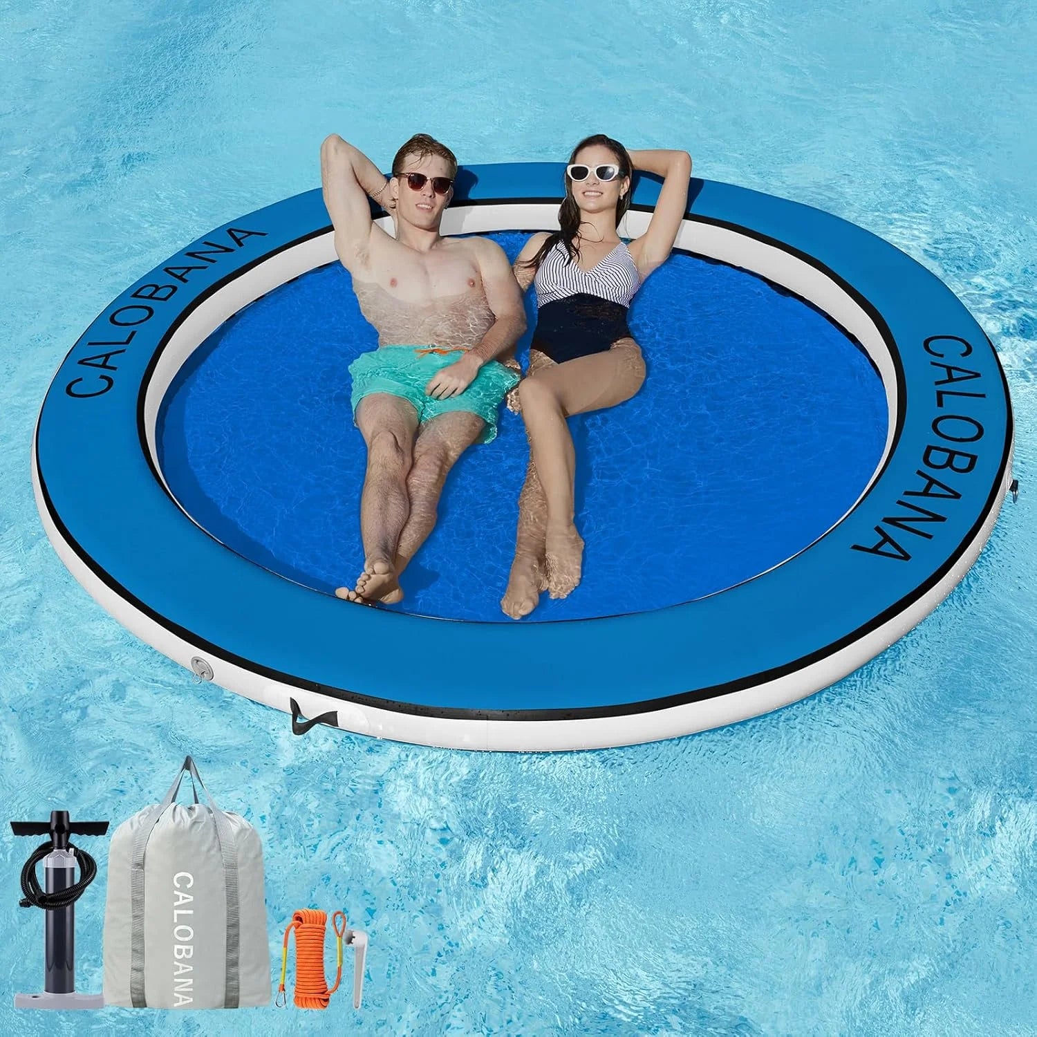 Special Inflatable Water Hammock for Adults Lake Party Multi Person - Image 7