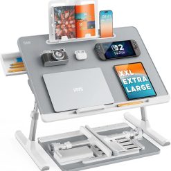Alternative view of Special Bed Tray Desk, SAIJI X-Large Adjustable Laptop Table