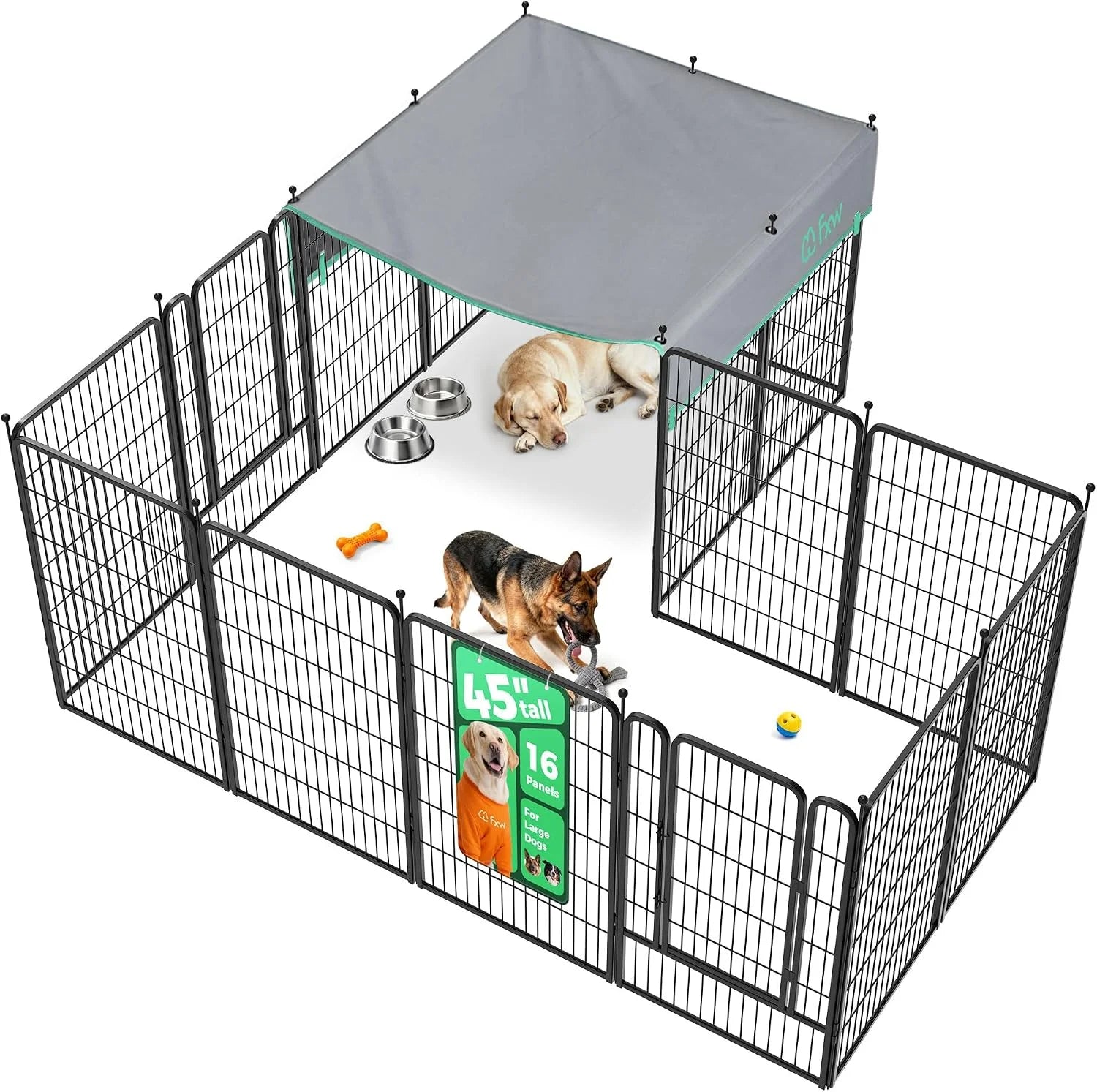 Special Rollick Dog Playpen, Indoor, 24 H, 8 Panels - Image 19