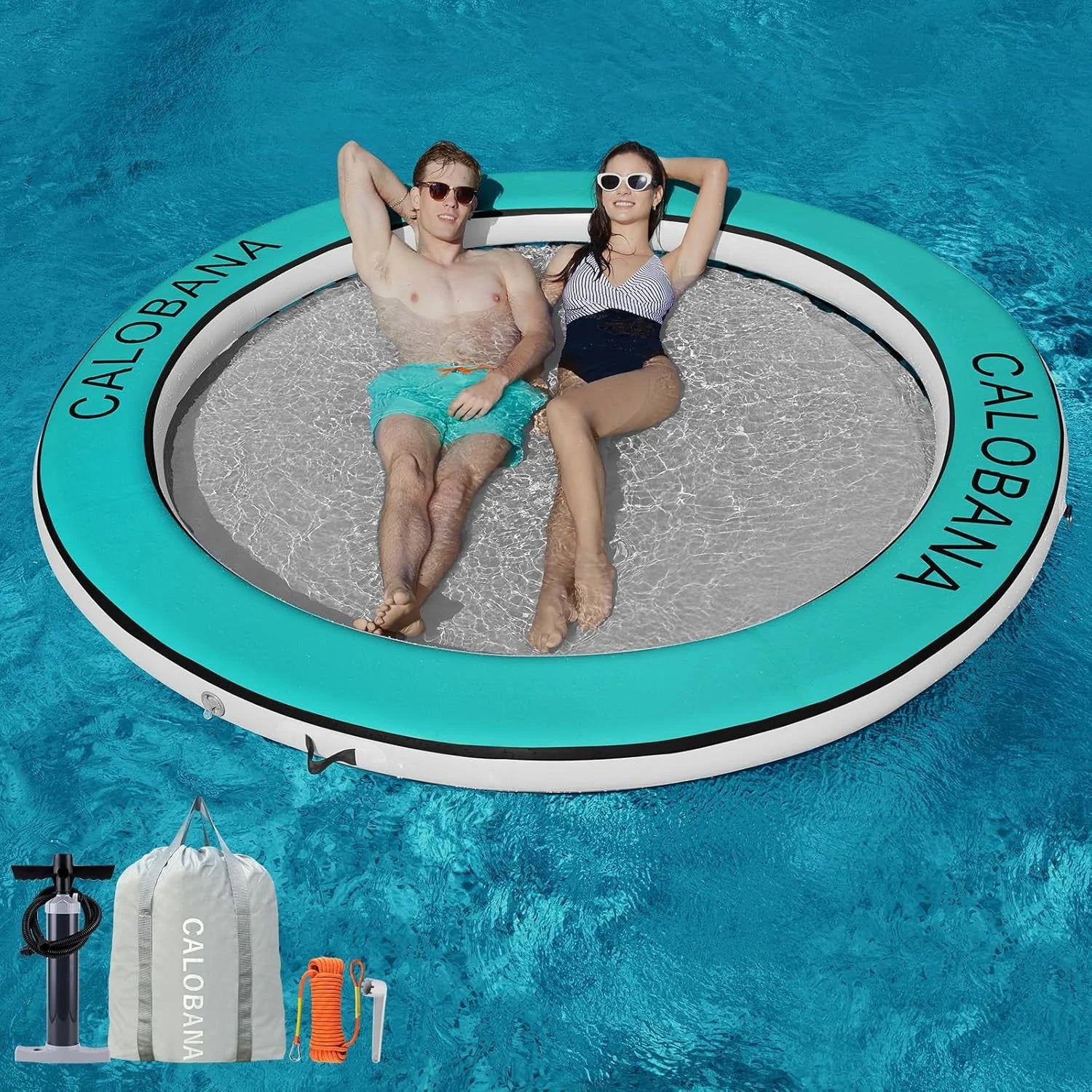 Special Inflatable Water Hammock for Adults Lake Party Multi Person - Image 11